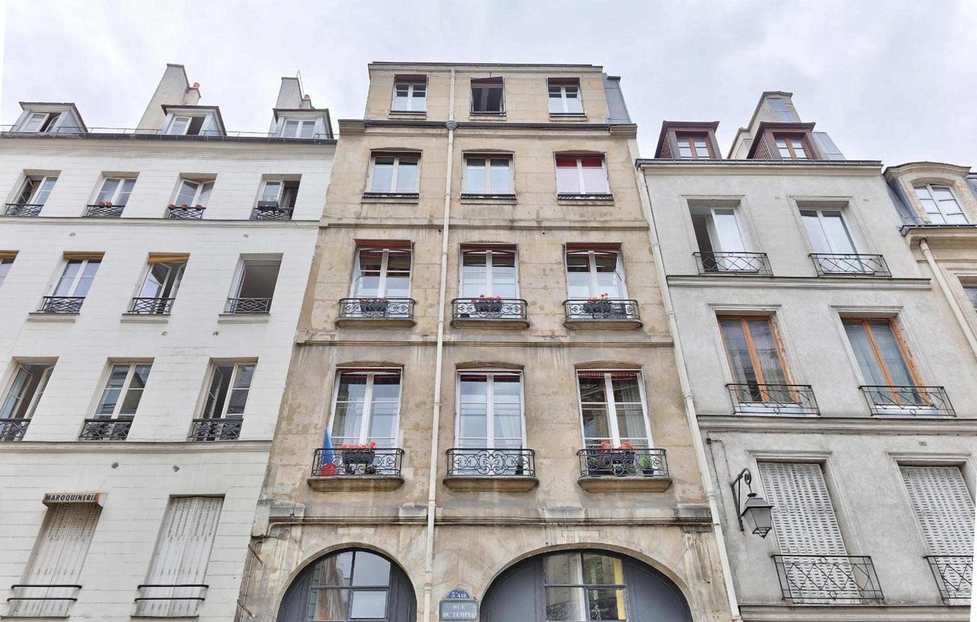 Urban Flat 120 - Charming 3 Bedroom Flat In Le Marais Parijs