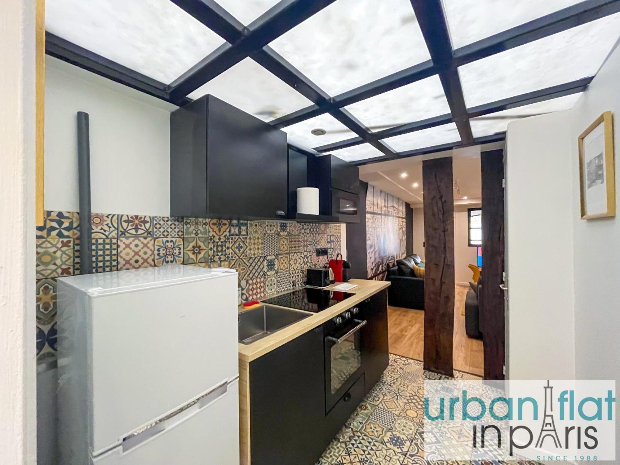 Urban Flat 120 - Charming 3 Bedroom Flat In Le Marais Parijs